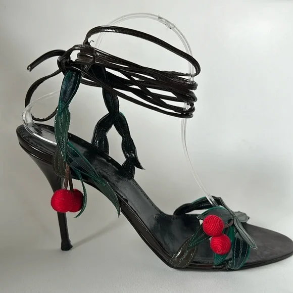 Stella McCartney Cherry Sandals 41 - Picture 1 of 8